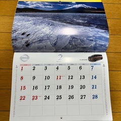 2026年　カレンダー　日産　2セットの画像