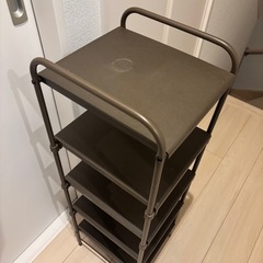 【無料】シューズラック5段の画像