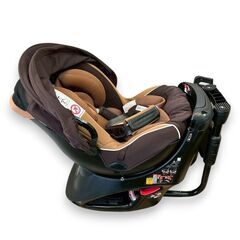 【～幼児対応☆回転式】エールべべ AILEBEBE クルットNT2 シナモンブラウン チャイルドシートの画像