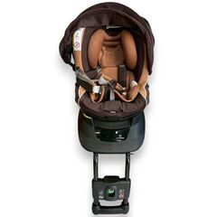 【～幼児対応☆回転式】エールべべ AILEBEBE クルットNT2 シナモンブラウン チャイルドシートの画像