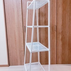 【急募】　IKEA シェルフユニット　ホワイトの画像