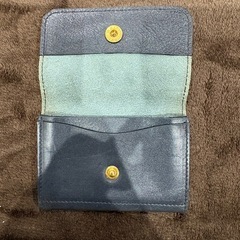 イルビゾンテ　名刺入れネイビーの画像