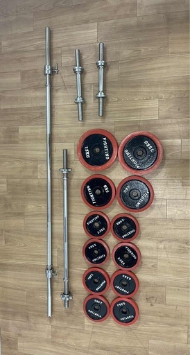 バーベル ダンベル 筋トレ器具FIGHTING ROADラバー 