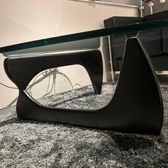 イサムノグチ リプロダクト ガラステーブルの画像