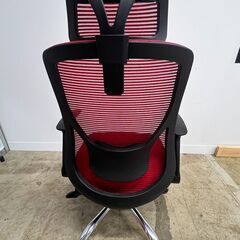 オフィスチェア ヘッドレスト付き　肘 跳ね上げ   360度回転 エクストラクール ハイバック メッシュチェア 通気性 ヘッドレスト 可動式アームレスト 無段階昇降  の画像