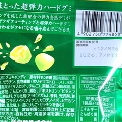 UHA味覚糖 忍者めし 鉄の鎧 マスカットの画像