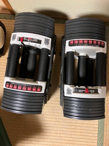 ブロックダンベル可変式ダンベル41kg×2 (健康志向) 久留米の