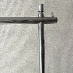 移動式スチールラック　ハンガーラックの画像