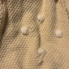 natural couture ポンポン付きニットの画像