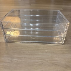 無印　アクリルケース/3段の画像