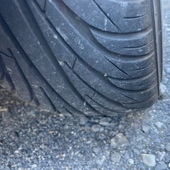 19インチタイヤセット　バリ溝の画像