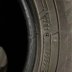 【バリ溝！】145/80R13 22年製　ダンロップ　WM02 DUNLOPウィンターマックス 冬タイヤ 8-9分山の画像