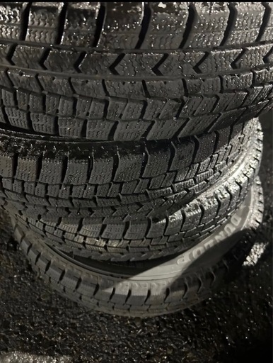 【バリ溝！】145/80R13 22年製　ダンロップ　WM02 DUNLOPウィンターマックス 冬タイヤ 8-9分山