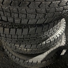 【バリ溝！】145/80R13 22年製　ダンロップ　WM02 DUNLOPウィンターマックス 冬タイヤ 8-9分山の画像