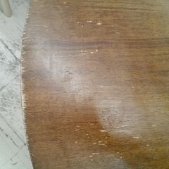 リユースのサカイ栃木店★ジモティ割あり★  テーブル ブラウン W95×D90×H75 クリーニング済み TC12103の画像