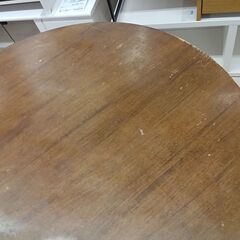 リユースのサカイ栃木店★ジモティ割あり★  テーブル ブラウン W95×D90×H75 クリーニング済み TC12103の画像