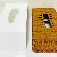 ティッシュケース　BOX 2個セットの画像