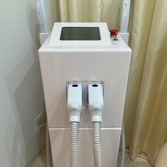 CUBE DUO（キューブデュオ）脱毛機　ホワイトの画像