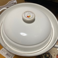 ミッフィホーロー鍋　蒸し器の画像