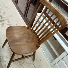 リユースのサカイ栃木店★ジモティ割あり★  ダイニングセット ブラウン W130×D75×H64.5 クリーニング済み TC12105の画像