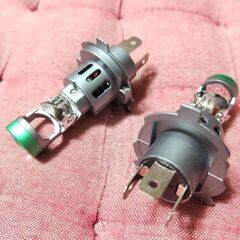 H4 LEDプロジェクターヘッドライト、 H4 車検対応、レフトハンドドライブミニプロジェクターレンズ付き、12V 80W 21000LM 6500Kホワイト H4 Hi/Lo切替の画像