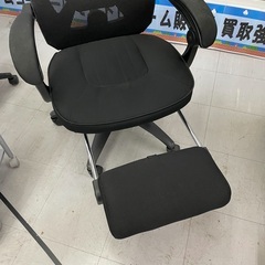 ◇ドリーム尼崎1号館◇メッシュバックOAチェア オットマン付き. BLK【ジモティー割引対象商品】の画像