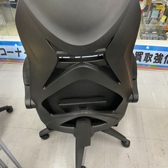 ◇ドリーム尼崎1号館◇メッシュバックOAチェア オットマン付き. BLK【ジモティー割引対象商品】の画像