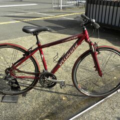 赤いクロスバイク　スペシャライズド　クロスライダー　455mm　specialized crossriderの画像