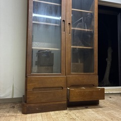 カリモク棚2個セットの画像