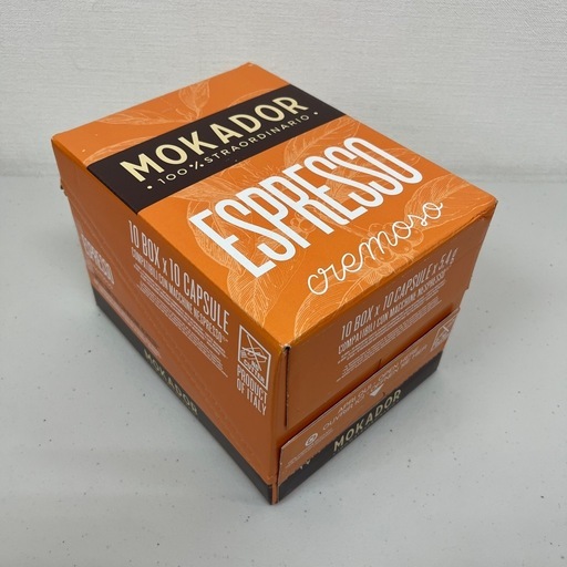 MOKADOR CREMOSO ネスプレッソ互換カプセル 100個入 イタリア産賞味