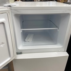 【来店いただける方限定】maxzen 118L 2ドア冷蔵庫【トレファク摂津店】の画像