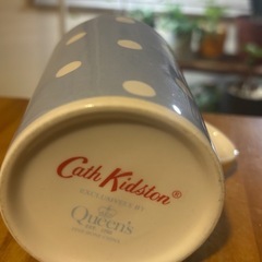 キャスキッドソン マグ ブルードットの画像