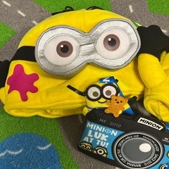 USJ ミニオン被りもの＆チケットケースの画像