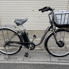 ❗️バッテリー新品キャンペーン❗️試乗🉑新車みたいな⭐️中古電動ママチャリ　ヤマハPASナチュラ　パナソニックビビ　ブリヂストンアシスタの画像