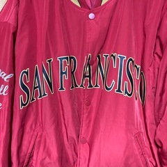 メンズ　GU、 NFL、サンフランシスコ　ジャケット　XLサイズの画像