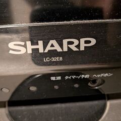テレビ　32インチ　SHARP　lc32e8  2010年製の画像