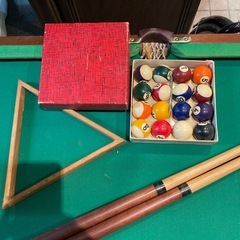 1187 ビリヤード台セットの画像