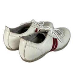 MERRELL メレル スニーカー 合成皮革 ホワイト レディース 24【古着】【中古】の画像