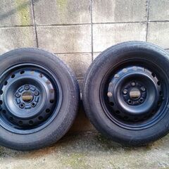 195/65R15  鉄ホイール &タイヤの画像