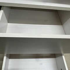 【ジャングルジャングル滋賀草津店】ジモティ来店特価‼ 収納棚 オフホワイト J-2512156の画像