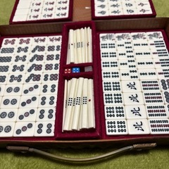 麻雀牌セットの画像