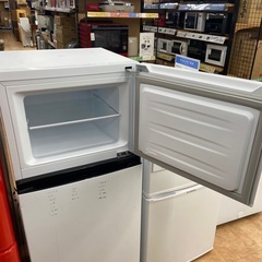 【来店いただける方限定】Hisense120L2ドア冷蔵庫【トレファク摂津店】の画像