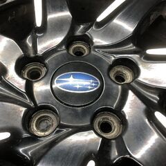 【GRIPMAX GRIPICE X 215/50R17】スタッドレス【SUBARU VMレヴォーグ 純正ホイール 17インチ 7J5HPCD114.3+55】22年製 バリ溝　(STL072) の画像