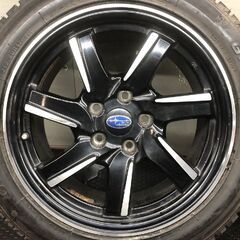 【GRIPMAX GRIPICE X 215/50R17】スタッドレス【SUBARU VMレヴォーグ 純正ホイール 17インチ 7J5HPCD114.3+55】22年製 バリ溝　(STL072) の画像