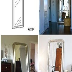 IKEA全身鏡 Songe ソンゲ 大型ミラー（197cm x 91cm）の画像