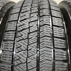 BS BRIDGESTONE BLIZZAK VRX2 175/65R15 15インチ スタッドレス 4本 20年製 キューブ スペイド ポルテ フィット ヴィッツ等　(STO091)の画像