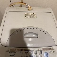 洗濯機　TOSHIBAの画像