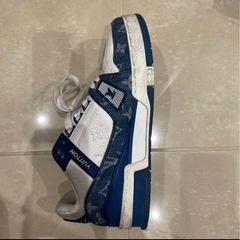 LOUIS VUITTON スニーカー ホワイト ネイビー LOUIS VUITTON  /  サイズ : 24.5cmの画像