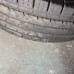 ヨコハマ ジオランダー 195/80/15 日産キャラバン純正ホイール15インチの画像