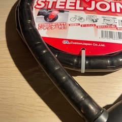 新品 バイク ワイヤーロック軽量タイプ 防犯性強化 鍵2本付の画像